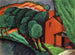 Noche luminosa - Oscar Bluemner — vista de la obra
