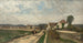 Paisaje cerca de Grez-sur-Loing - Oscar Trn — vista de la obra