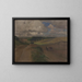 Shadows of Clouds - Oskar Frenzel — framed artwork on a wall