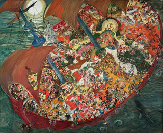 Oskar Laske - Das Narrenschiff.webp