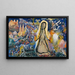 The Time - Oskar Laske — framed artwork on a wall