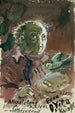 Autorretrato - Oskar Laske — vista de la obra