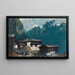 House of Mountain Farmer - Oskar Mulley — framed artwork on a wall