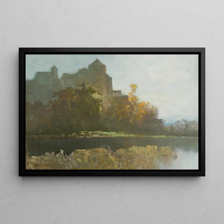 Oskar Mulley - The Kufstein Fortress in Twilight.webp
