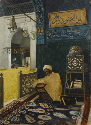 Osman Hamdi Bey - Reciting the Quran.webp
