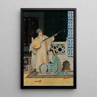 Osman Hamdi Bey - Two Musician Girls.webp
