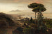 Vista del Vesubio - Oswald Achenbach — vista de la obra