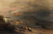 Golfo de Nápoles - Oswald Achenbach — vista de la obra