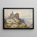 Lac Fucin - Othmar Brioschi — framed artwork on a wall