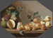 Naturaleza muerta de frutas - Ottmar Elliger — vista de la obra