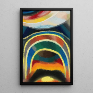 Otto Freundlich - Lichtkreise Kosmischer Regenbogen.webp