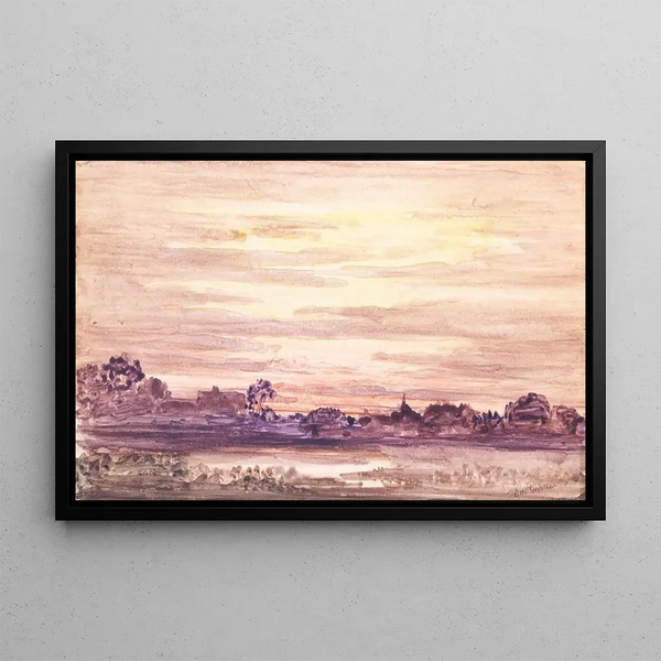 Otto Gaertner - Sunset after Storm.webp