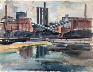 Fábrica en Linz - Otto Geigenberger — vista de la obra