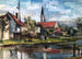 Landscape Painting with Church - Otto Geigenberger — artwork view