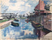 Puerto del Rin en Basilea - Otto Geigenberger — vista de la obra