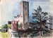 Castillo de Grünwald cerca de Múnich - Otto Geigenberger — vista de la obra