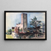 Castillo de Grünwald cerca de Múnich - Otto Geigenberger — cuadro enmarcado en la pared