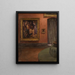 Sala holandesa de la Kunsthalle Karlsruhe - Otto Gräber — cuadro enmarcado en la pared