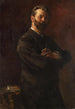 Portrait of Drawing Professor Arthur Haferkorn - Otto Greiner — artwork view