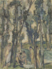 Ruisseau forestier avec baigneurs - Otto Kopp — vista de la obra