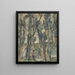Ruisseau forestier avec baigneurs - Otto Kopp — cuadro enmarcado en la pared