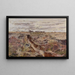 Atardecer otoñal en el musgo - Otto Mueller — cuadro enmarcado en la pared