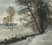 Paisaje de invierno - Otto Mueller — vista de la obra