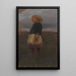 Otto Modersohn - Mdchen im Moor.webp