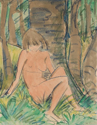 Otto Mueller - Seated Nude.webp