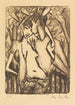 Pareja de amantes gitanos 2 - Otto Mueller — vista de la obra