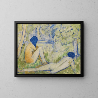 Otto Mueller - Zwei Mdchen auf der Waldwiese.webp