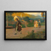 El maestro solitario Beethoven paseando cerca de Viena - Otto Nowak — cuadro enmarcado en la pared