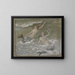 Trois sirènes dans l'eau - Otto Scholderer — framed artwork on a wall