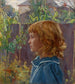 Retrato de una joven - Otto Stark — vista de la obra