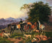 La Caza - Otto Stotz — vista de la obra