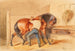 In the Stable - Otto von Thoren — artwork view