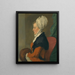 Retrato de Catalina (1716-1806), esposa de Richard Owen Cambridge - Ozias Humphry — cuadro enmarcado en la pared