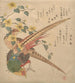 Pareja de faisanes chinos y una rama de flores yamabuki - Kubo Shunman — vista de la obra