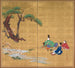 Palacio Nagisa de los Cuentos de Ise - Shibata Zeshin — vista de la obra