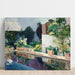 Reproduction of the painting Palais de l'Étang, jardins royaux de Séville - Joaquin Sorolla