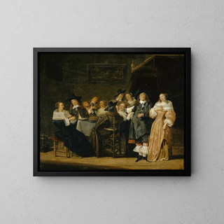 Palamedes Palamedesz - Company at Table.webp