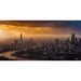 Panorama Urbano de Londres al Crepúsculo | Decoración fotográfica