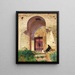Entrada de la mezquita - Panos Terlemezian — cuadro enmarcado en la pared