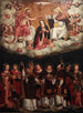 Coronación de la Virgen y de los Santos - Paolo Maurizio — vista de la obra