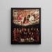 Coronación de la Virgen y de los Santos - Paolo Maurizio — cuadro enmarcado en la pared