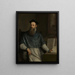 Retrato de Daniele Barbaro - Paolo Véronèse — cuadro enmarcado en la pared