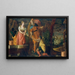 Rebecca en el pozo - Paolo Véronèse — cuadro enmarcado en la pared