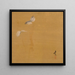 Mariposas de noche - Shibata Zeshin — cuadro enmarcado en la pared
