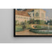 Reproduction of the painting Park of the castle with fountain - Marie Egner