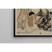 Reproducción del cuadro Parodia de una escena de carruaje imperial - Kitagawa Utamaro